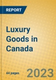 Luxury Goods in Canada- Product Image