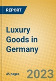Luxury Goods in Germany- Product Image