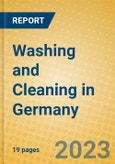Washing and Cleaning in Germany- Product Image