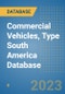 Commercial Vehicles, Type South America Database - Product Thumbnail Image