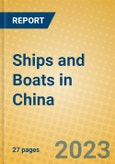 Ships and Boats in China- Product Image