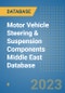 Motor Vehicle Steering & Suspension Components Middle East Database - Product Thumbnail Image