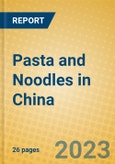 Pasta and Noodles in China- Product Image