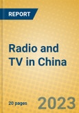 Radio and TV in China- Product Image