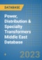Power, Distribution & Specialty Transformers Middle East Database - Product Image