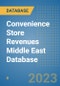 Convenience Store Revenues Middle East Database - Product Image