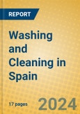 Washing and Cleaning in Spain- Product Image
