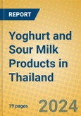 Yoghurt and Sour Milk Products in Thailand- Product Image