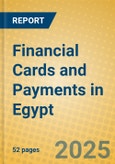 Financial Cards and Payments in Egypt- Product Image