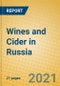 Wines and Cider in Russia - Product Thumbnail Image