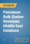 Petroleum Bulk Station Revenues Middle East Database - Product Image