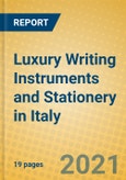 Luxury Writing Instruments and Stationery in Italy- Product Image