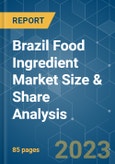 Brazil Food Ingredient Market Size & Share Analysis - Growth Trends & Forecasts (2023 - 2028)- Product Image