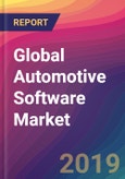 Global Automotive Software Market Size, Market Share, Application Analysis, Regional Outlook, Growth Trends, Key Players, Competitive Strategies and Forecasts, 2018 To 2026- Product Image