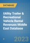 Utility Trailer & Recreational Vehicle Rental Revenues Middle East Database - Product Image