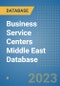 Business Service Centers Middle East Database - Product Thumbnail Image