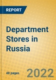 Department Stores in Russia- Product Image