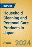 Household Cleaning and Personal Care Products in Japan- Product Image