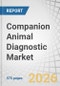 Companion Animal Diagnostic Market by Product, Technology, Animal Type, Application, End User - Global Forecast to 2031 - Product Thumbnail Image
