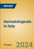 Dermatologicals in Italy- Product Image