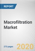 Macrofiltration Market by Product and Industry Vertical: Global, 2020-2027- Product Image