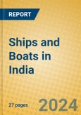 Ships and Boats in India: ISIC 351- Product Image