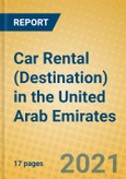 Car Rental (Destination) in the United Arab Emirates- Product Image