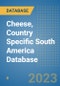 Cheese, Country Specific South America Database - Product Image