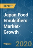 Japan Food Emulsifiers Market-Growth, Trends And Forecast (2020 - 2025)- Product Image