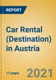 Car Rental (Destination) in Austria- Product Image