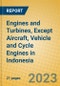 Engines and Turbines, Except Aircraft, Vehicle and Cycle Engines in Indonesia: ISIC 2911 - Product Thumbnail Image