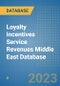 Loyalty Incentives Service Revenues Middle East Database - Product Image