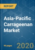 Asia-Pacific Carrageenan Market - Growth, Trends and Forecast (2020 - 2025)- Product Image