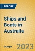 Ships and Boats in Australia- Product Image