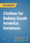 Clothes for Babies South America Database - Product Image