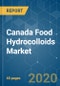Canada Food Hydrocolloids Market- Growth, Trends, and Forecasts (2020 - 2025) - Product Thumbnail Image