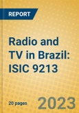 Radio and TV in Brazil: ISIC 9213- Product Image
