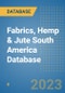 Fabrics, Hemp & Jute South America Database - Product Thumbnail Image