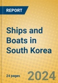 Ships and Boats in South Korea- Product Image