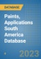 Paints, Applications South America Database - Product Thumbnail Image