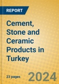 Cement, Stone and Ceramic Products in Turkey- Product Image