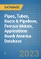 Pipes, Tubes, Ducts & Pipelines, Ferrous Metals, Applications South America Database - Product Image