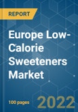 Europe Low-Calorie Sweeteners Market - Growth, Trends, COVID-19 Impact, and Forecasts (2022 - 2027)- Product Image