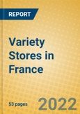 Variety Stores in France- Product Image