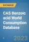 CAS Benzoic acid World Consumption Database - Product Thumbnail Image