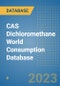 CAS Dichloromethane World Consumption Database - Product Image
