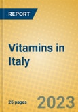 Vitamins in Italy- Product Image