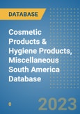 Cosmetic Products & Hygiene Products, Miscellaneous South America Database- Product Image