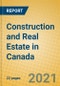 Construction and Real Estate in Canada - Product Thumbnail Image