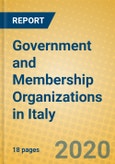 Government and Membership Organizations in Italy- Product Image